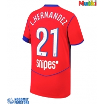 Paris Saint-Germain Lucas Hernandez #21 Rezervni Dres 2025-26 Kratak Rukav